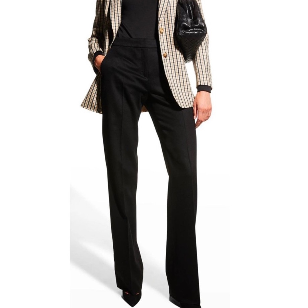 MaxMara Straight Leg Black Trousers - Picture 1 of 8